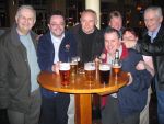 Click to view big image Les Willitt, Tony Hancock, George Garbett, Laurence Dempsey, ?, Lorraine Davies, Brian Holt. (Feb '05)